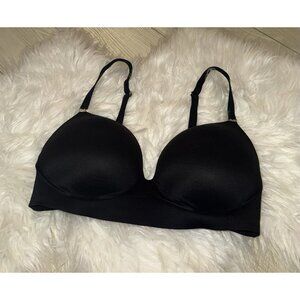 Victorias Secret Padded No Wire Bra Womens 34D Black